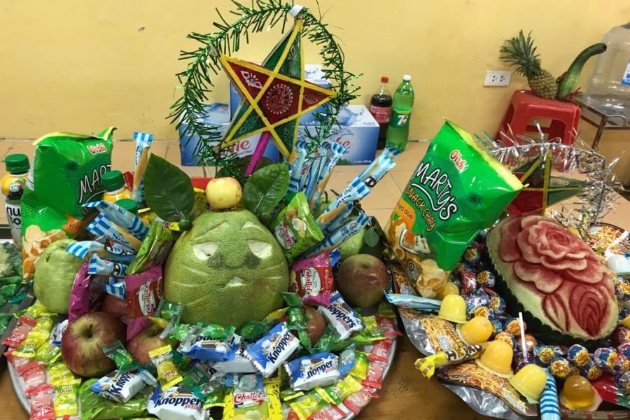 mâm cỗ trung thu bánh kẹo - Hình 5