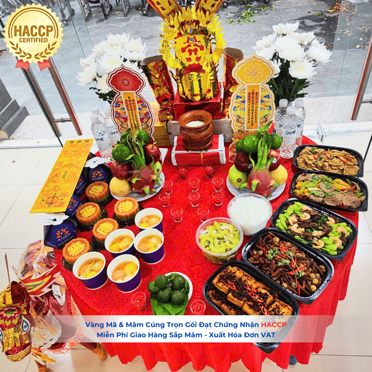 mâm lễ cúng về nhà mới - Hình 3