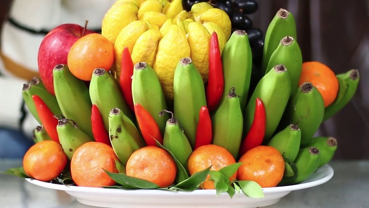mâm ngũ quả miền bắc gồm những gì