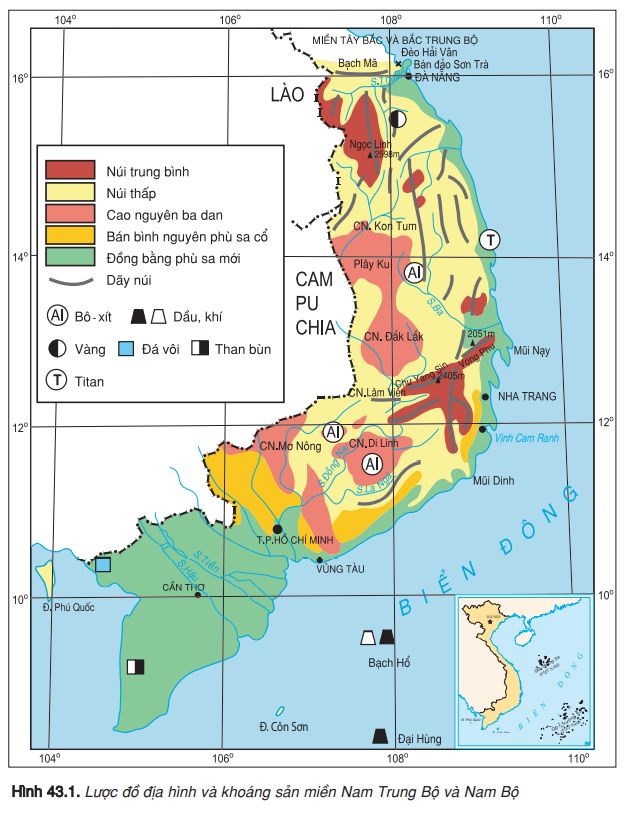 miền nam trung bộ và nam bộ