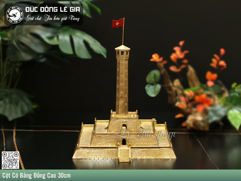 mô hình cột cờ hà nội - Hình 2