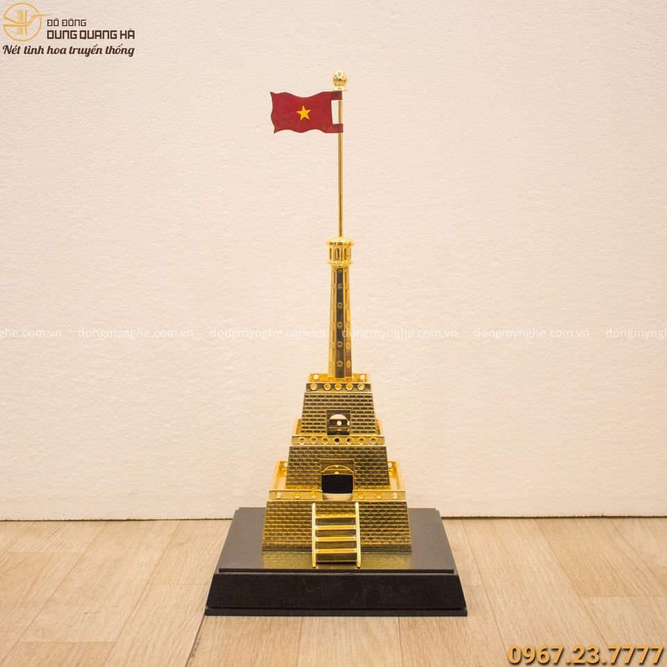 mô hình cột cờ hà nội - Hình 3
