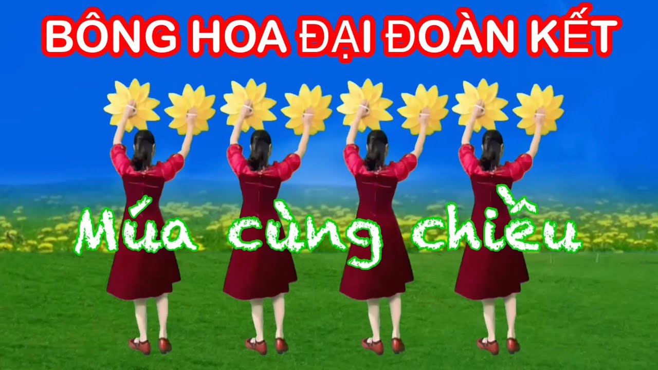 múa bông hoa đại đoàn kết - Hình 3