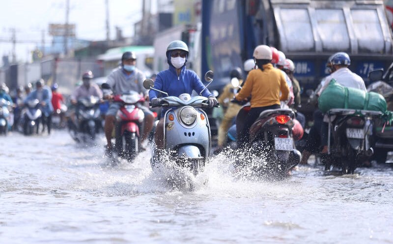 mưa trái mùa ở nam bộ