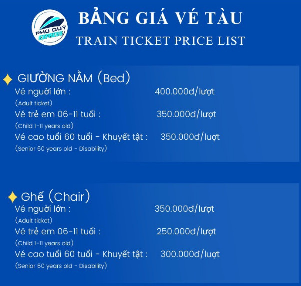 mua vé tàu đi phú quý