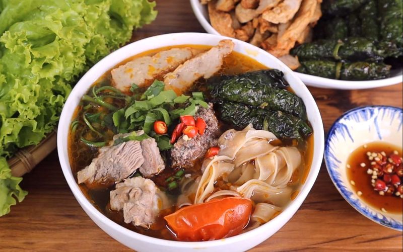 nấu bánh đa cua đơn giản - Hình 3