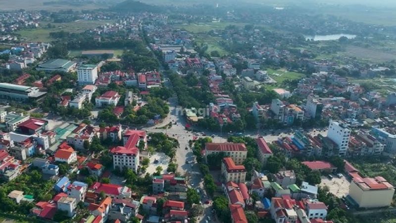 ngã tư thị trấn sóc sơn - Hình 4