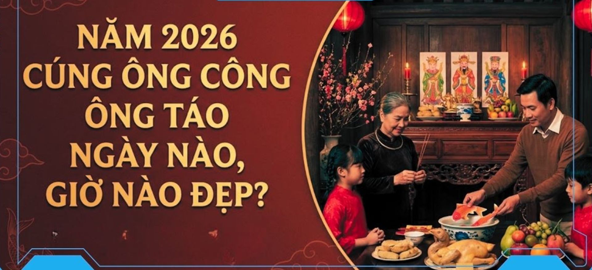 ngày cúng ông táo năm 2026