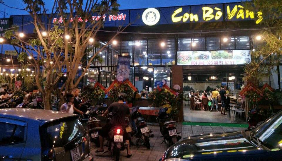 nhà hàng con bò vàng cửa tiền - Hình 2