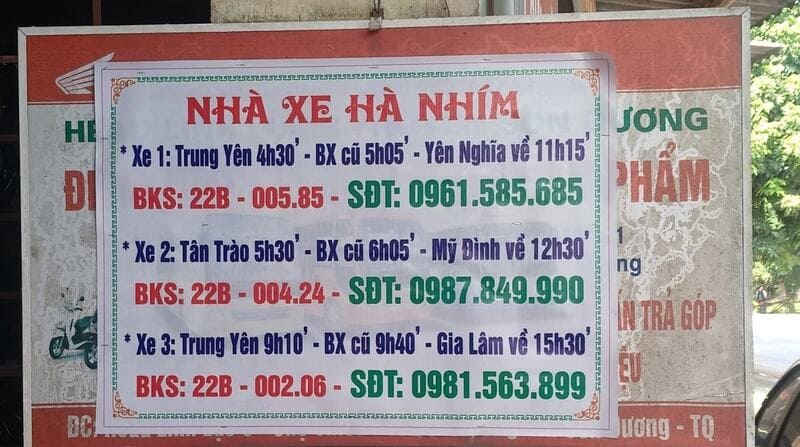 nhà xe tuyên quang mỹ đình - Hình 3