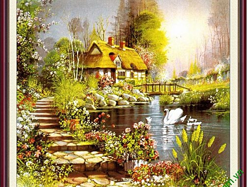 những bức tranh phong cảnh đẹp - Hình 2