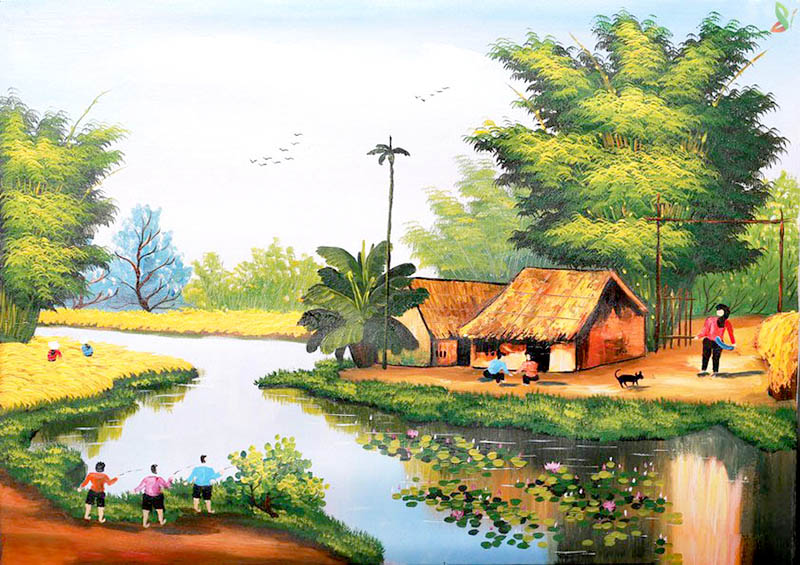 những bức tranh phong cảnh đẹp - Hình 3