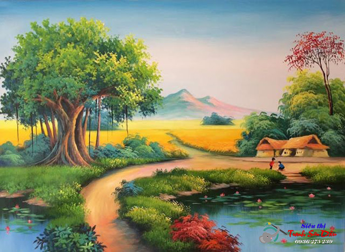 những bức tranh phong cảnh đẹp
