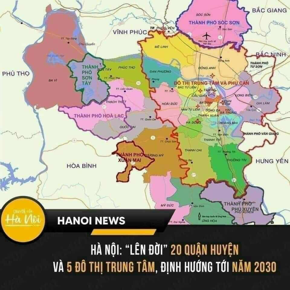 phía nam hà nội gồm những quận nào - Hình 3