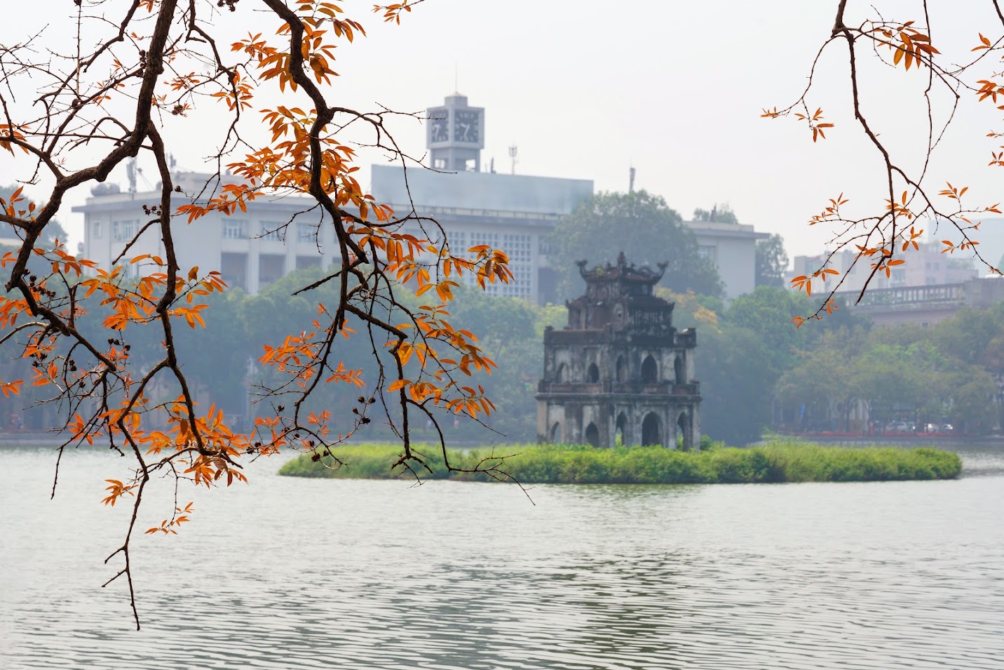 phong cảnh mùa thu hà nội
