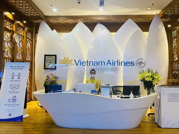 phòng chờ thương gia vietnam airlines - Hình 3