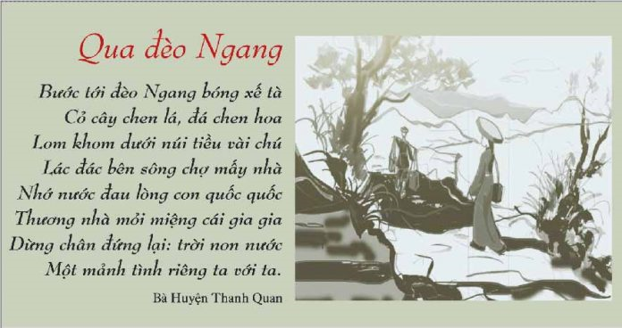 qua đèo ngang thuộc thể thơ gì - Hình 5