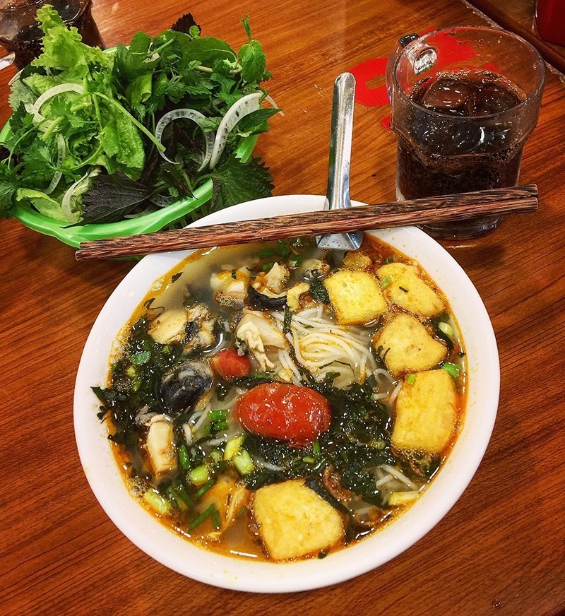 quán bún ốc ngon hà nội - Hình 5