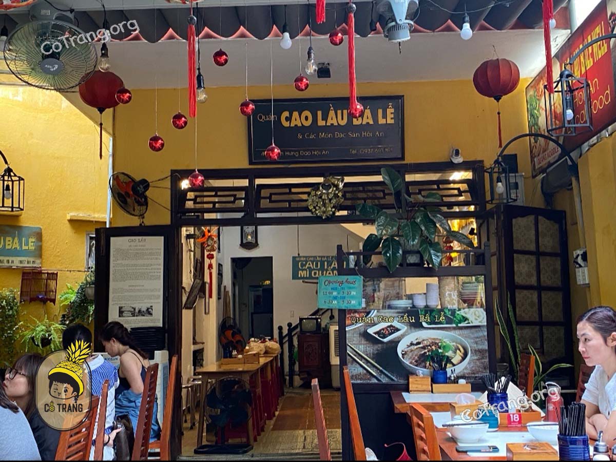 quán cao lầu ngon ở hội an - Hình 5