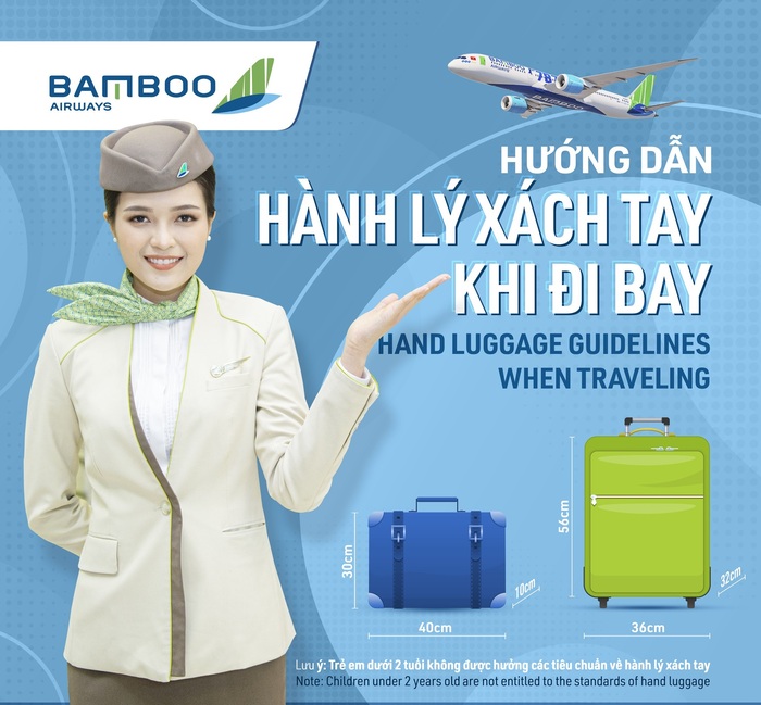 quy định hành lý xách tay bamboo - Hình 2