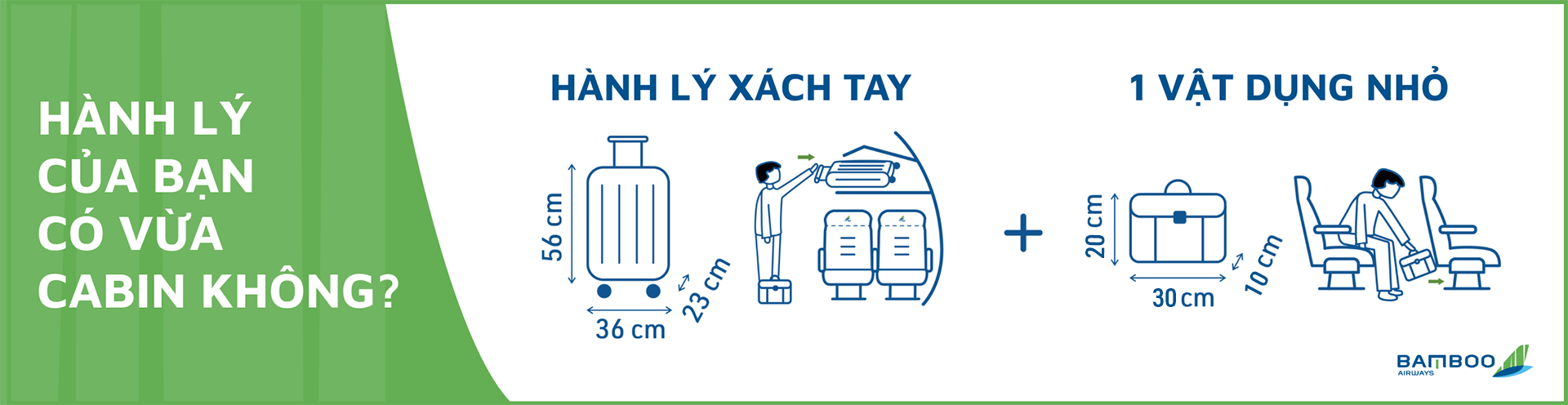 quy định hành lý xách tay bamboo