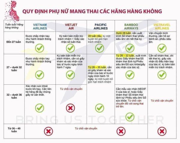 quy định phụ nữ mang thai đi máy bay vietjet - Hình 2