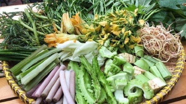rau ăn lẩu mắm miền tây - Hình 2