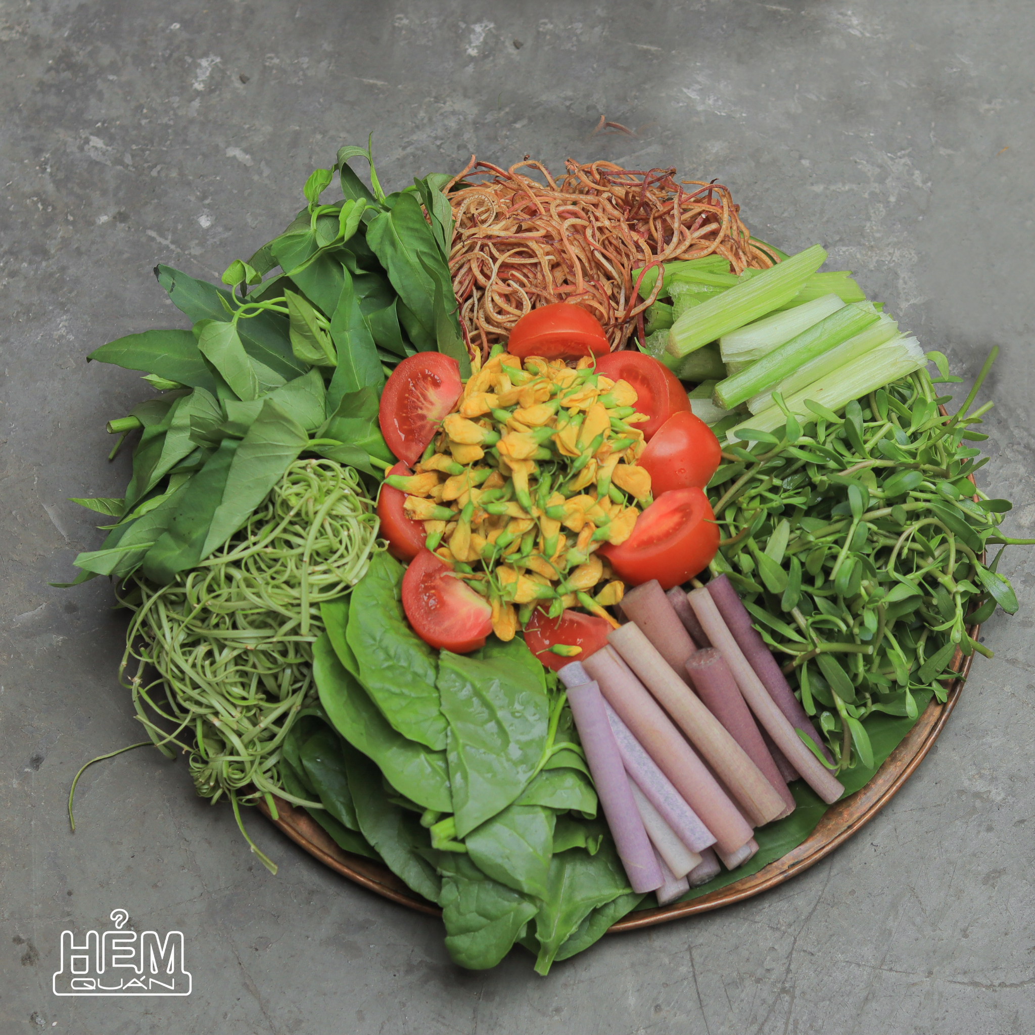 rau ăn lẩu mắm miền tây - Hình 4
