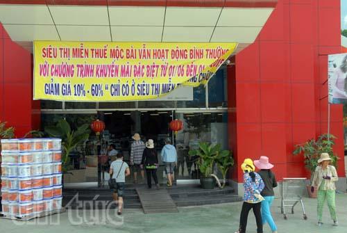 siêu thị miễn thuế mộc bài - Hình 4