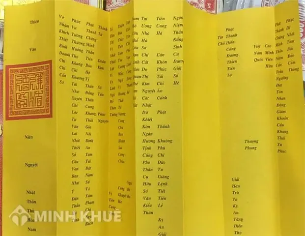 sớ cúng tất niên