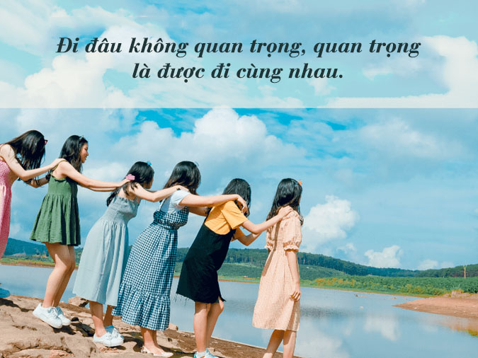 stt về chuyến đi cùng bạn bè - Hình 2