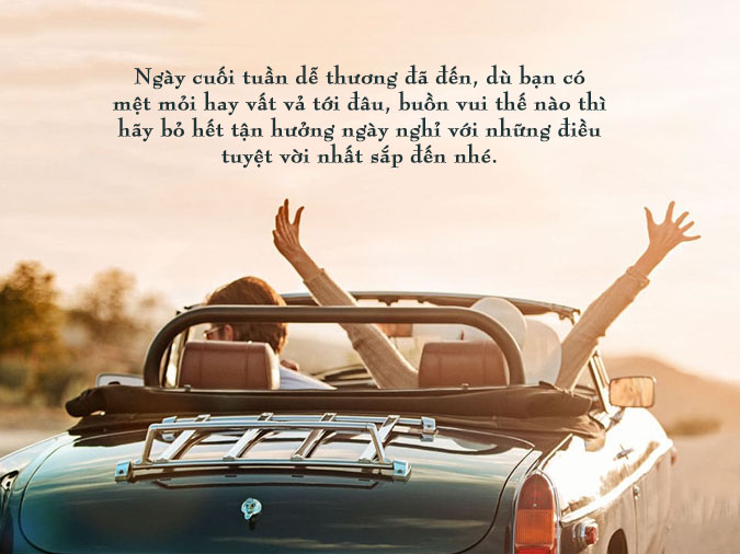 stt về chuyến đi cùng bạn bè