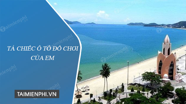 tả cảnh biển nha trang lớp 3 - Hình 4
