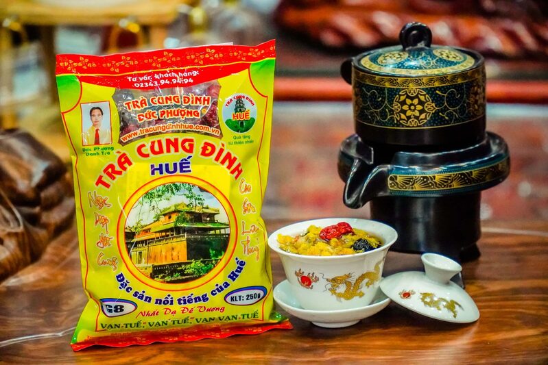 tác hại của trà cung đình huế