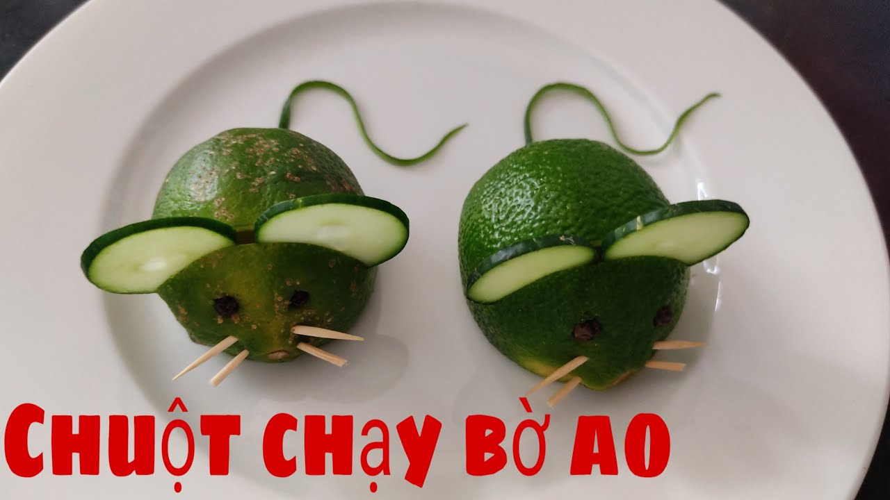 tạo hình con vật bằng trái cây - Hình 2
