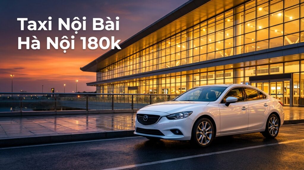 taxi nội bài hà nội 180k