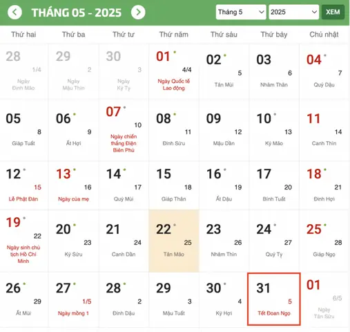 Tết Đoan Ngọ Là Gì? Ngày Nào Và Ý Nghĩa Đặc Biệt