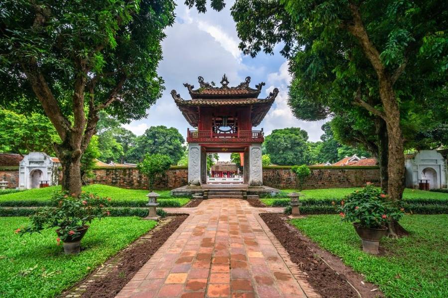 tham quan văn miếu quốc tử giám - Hình 5