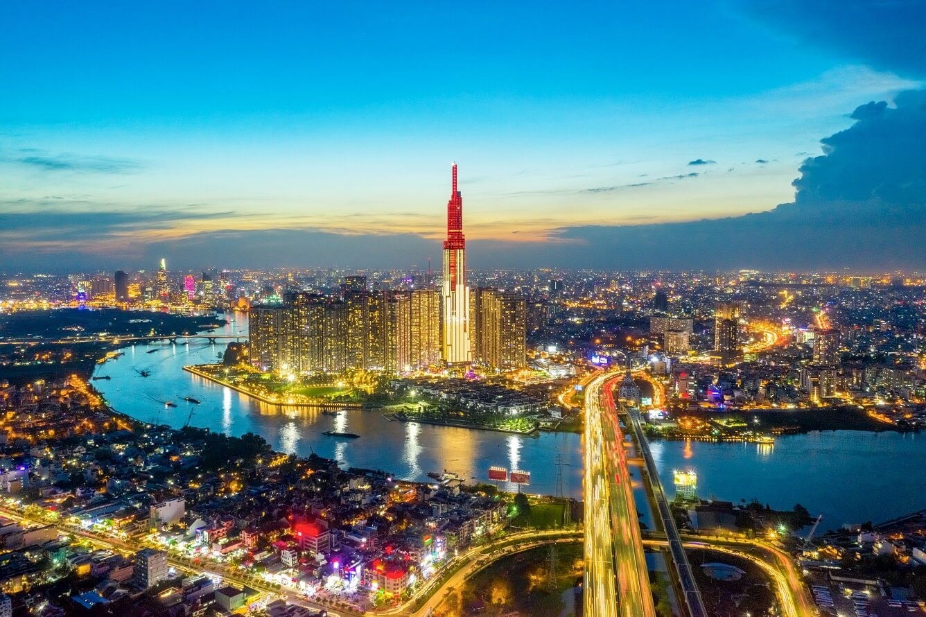 thành phố hồ chí minh về đêm - Hình 4