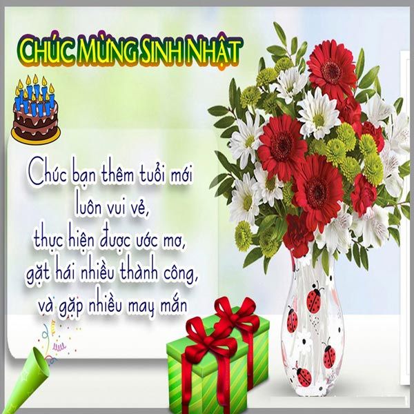 thiệp chúc mừng sinh nhật bạn