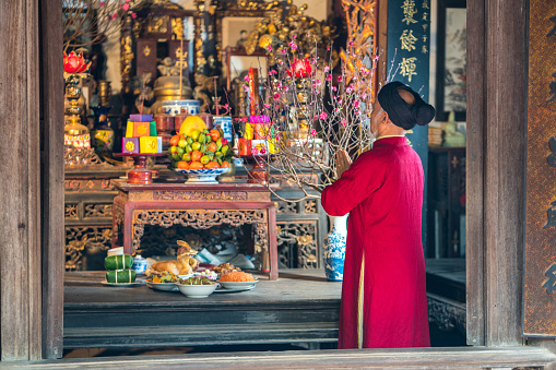 thờ cúng tổ tiên ngày tết