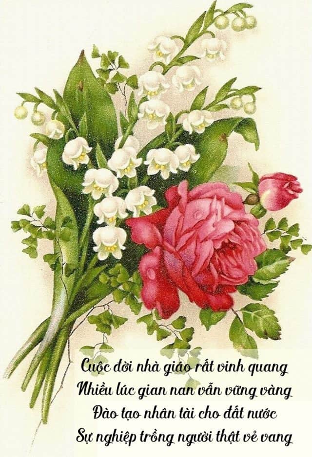 thơ về thầy cô giáo tự sáng tác - Hình 1