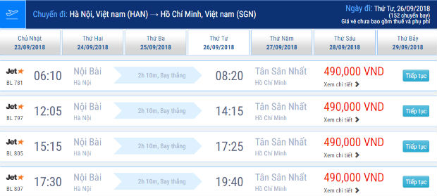 thời gian bay hà nội sài gòn - Hình 4