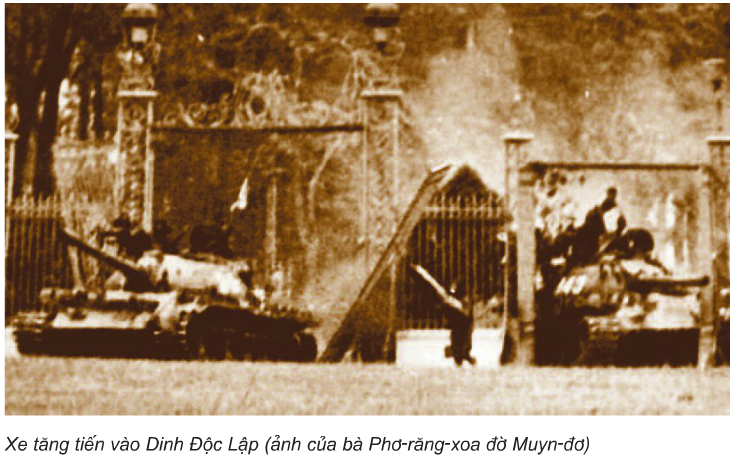 tiến vào dinh độc lập lịch sử lớp 5 - Hình 5