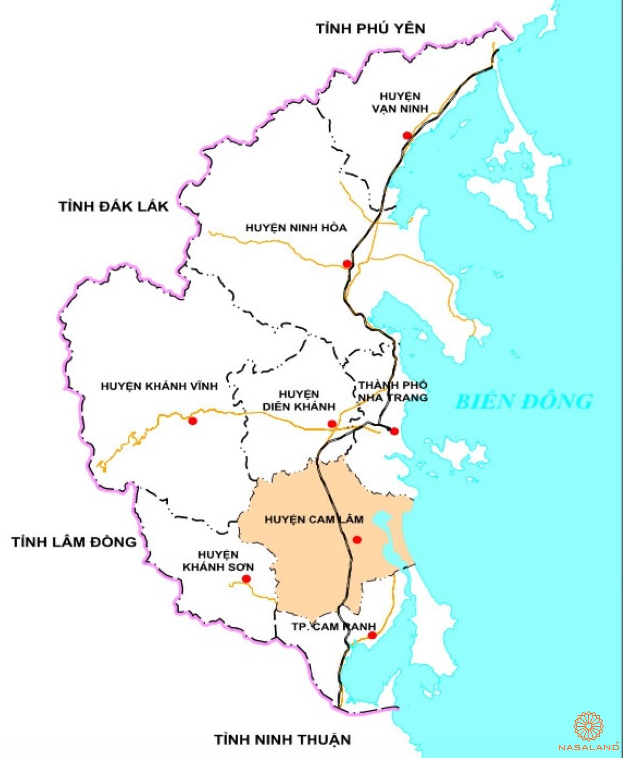 tỉnh khánh hòa có bao nhiêu huyện thị thành phố - Hình 2