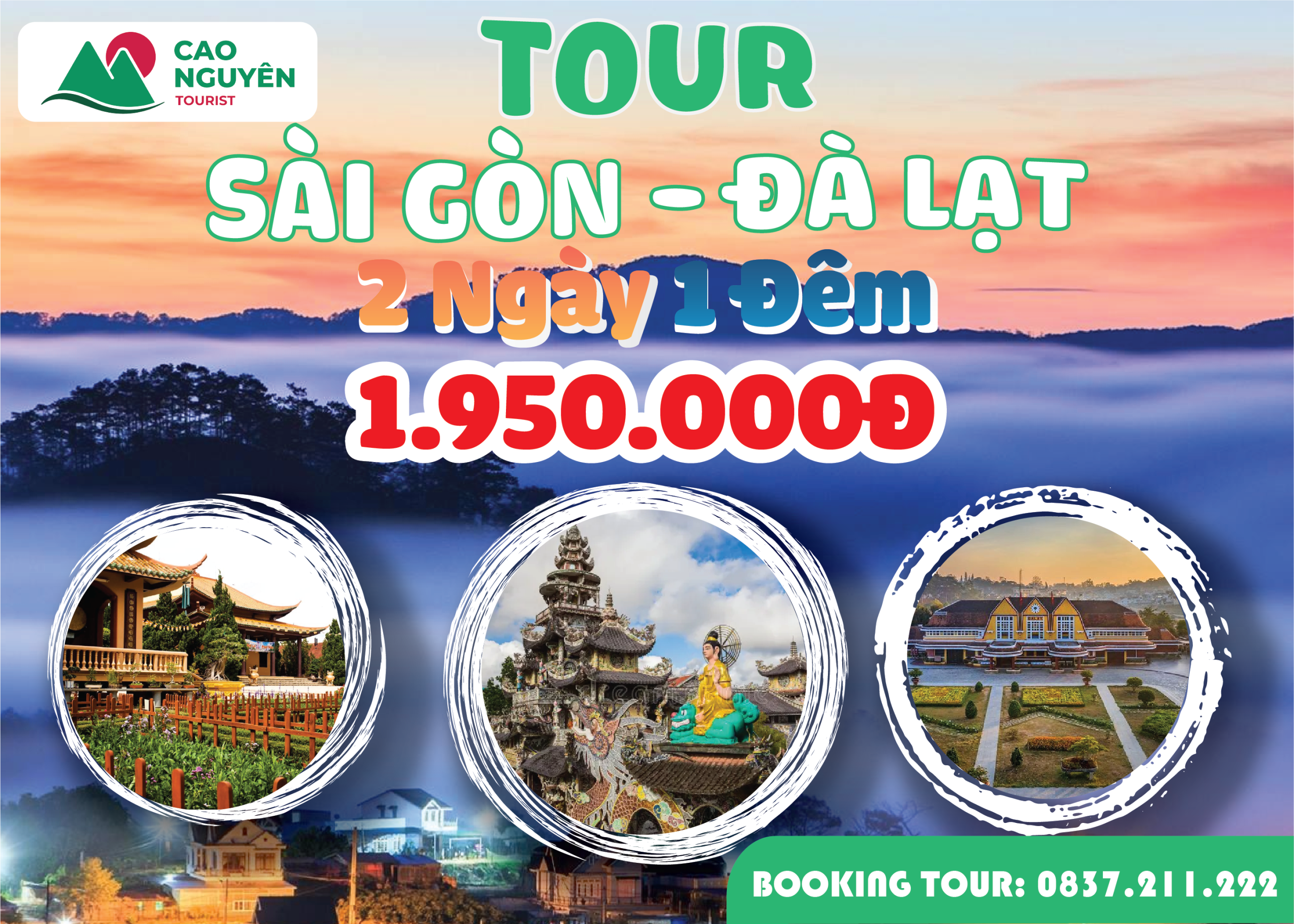 tour đi đà lạt 2 ngày 1 đêm - Hình 2