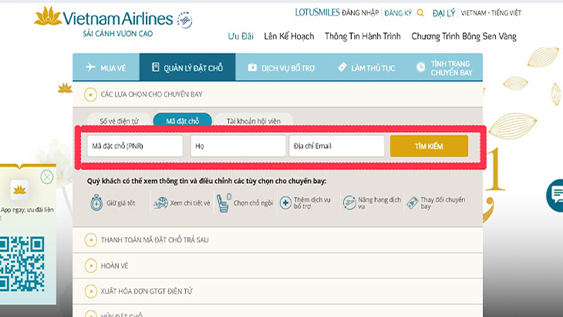 tra cứu mã đặt chỗ vietnam airline - Hình 5