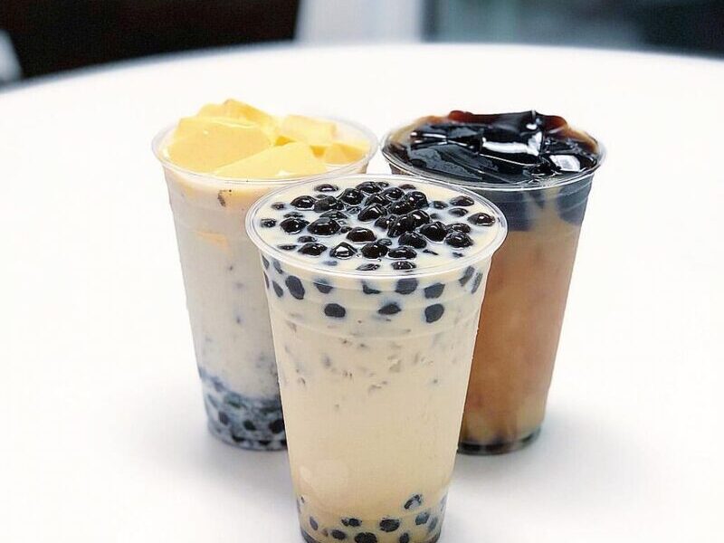 trà sữa gần nhất ở đây
