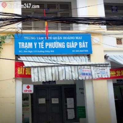 trạm y tế phường giáp bát - Hình 1
