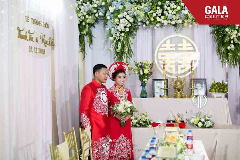 trang trí lễ đính hôn nhà gái - Hình 4